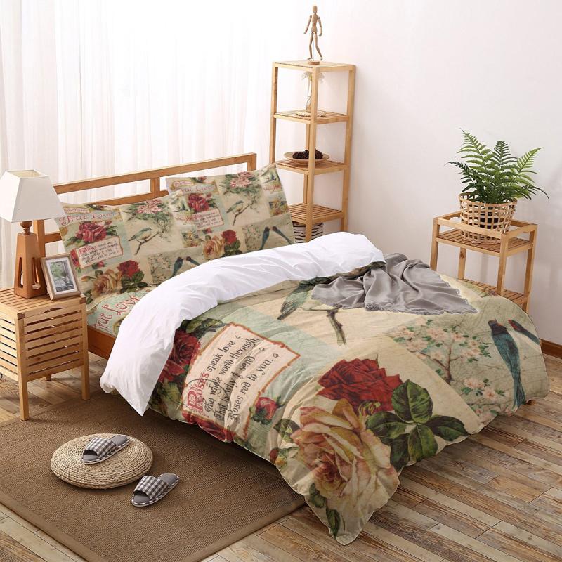 Flowers Brown Flying Birds Birdie Houses Roofs Roses Duvet Cover Set 2/3/4pcs Bedding Set Bed Sheet Pillowcases Cover, As pic
Flowers Brown Flying Birds Birdie Houses Roofs Roses Duvet Cover Set 2/3/4pcs Bedding Set Bed Sheet Pillowcases Cover, As pic