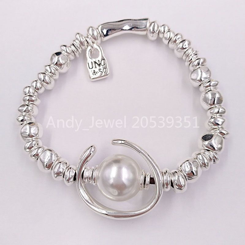 Authentic Friendship Bracelet Another Round Oh Bracelet Silver Pearl UNO de 50 Plated Jewelry Fits European Style Gift PUL1358BPLMTL0M
Authentic Friendship Bracelet Another Round Oh Bracelet Silver Pearl UNO de 50 Plated Jewelry Fits European Style Gift PUL1358BPLMTL0M