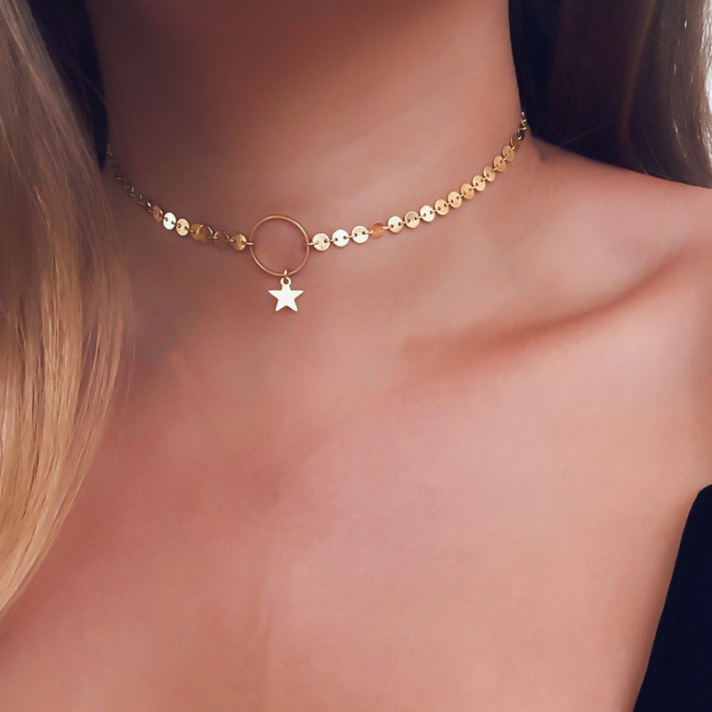 kpop fashion pentagram necklaces for women trendy choker aesthetic jewelry geometric pendant zinc alloy chain bff gift wholesale
kpop fashion pentagram necklaces for women trendy choker aesthetic jewelry geometric pendant zinc alloy chain bff gift wholesale