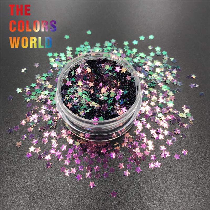 TCT-355 Chameleon Color Star 3MM Nail Glitter Nails Art Decoration Makeup Henna Tumblers Crafts Festival Accessories Suppliers
TCT-355 Chameleon Color Star 3MM Nail Glitter Nails Art Decoration Makeup Henna Tumblers Crafts Festival Accessories Suppliers