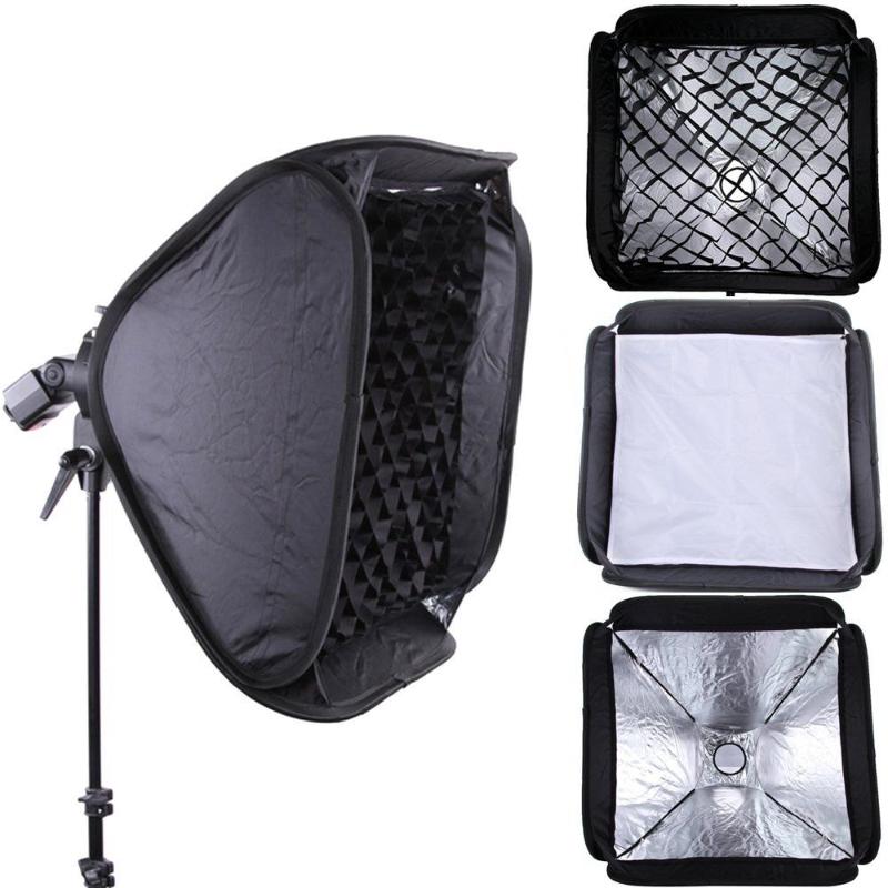 GODOX PRO 80x80cm Softbox +Honeycomb Grid For SpeedLight Flash Bowens/Elinchrom Mount
GODOX PRO 80x80cm Softbox +Honeycomb Grid For SpeedLight Flash Bowens/Elinchrom Mount