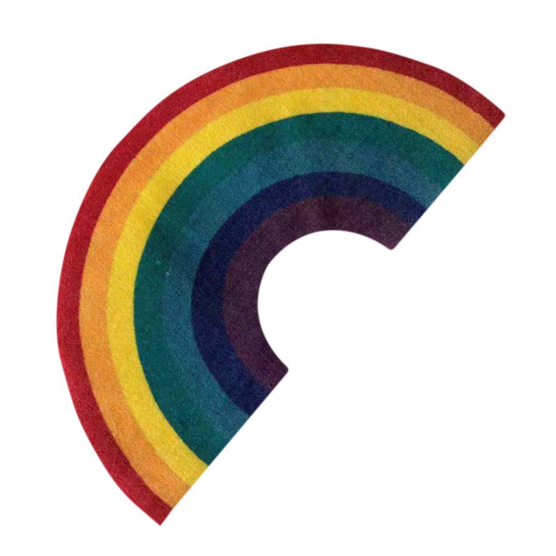 Living Room Bedroom Home Decor Carpet Household Rainbow Area Rug Colorful Floor Mat Doormat Decorative Carpet Pad For Kitchen
Living Room Bedroom Home Decor Carpet Household Rainbow Area Rug Colorful Floor Mat Doormat Decorative Carpet Pad For Kitchen