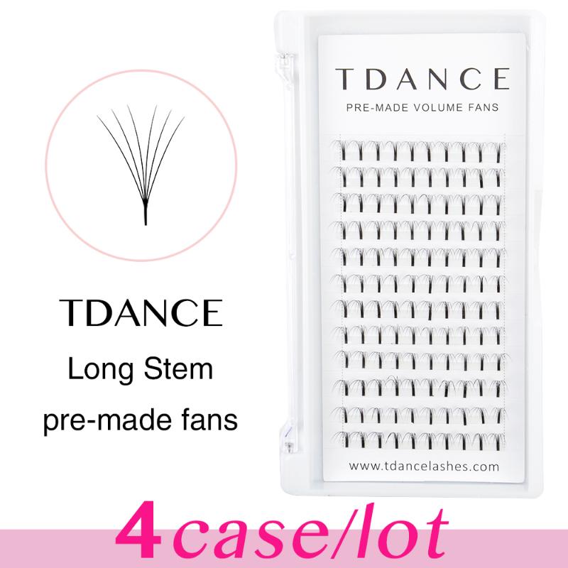 TDANCE 4cases/lot Long stem pre-made fans 3D/4D/5D/6D eyelash extension supplies 0.07/0.1 russian volume fans pre made
TDANCE 4cases/lot Long stem pre-made fans 3D/4D/5D/6D eyelash extension supplies 0.07/0.1 russian volume fans pre made