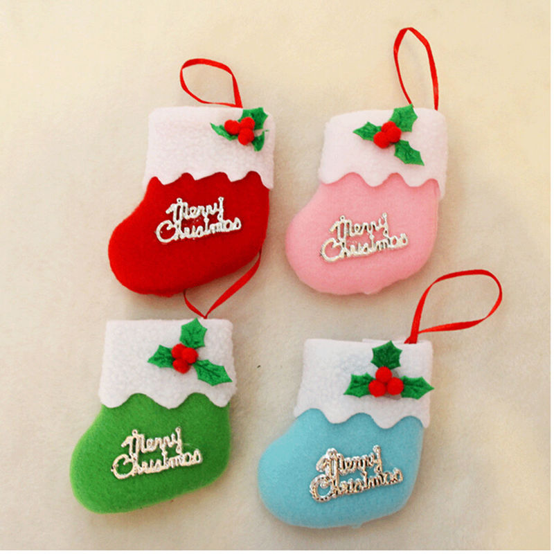 Christmas Ornament 8*8cm Merry Christams Stockings New Year Candy Bag Stocking Hanging Christmas Tree Decoration
Christmas Ornament 8*8cm Merry Christams Stockings New Year Candy Bag Stocking Hanging Christmas Tree Decoration