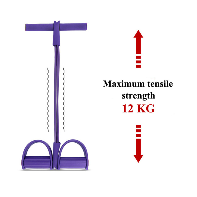 4 Tubes Strong Fitness Yoga Resistance Bands Latex Pedal Exerciser Sit- Up Yoga Fitness Gear Leg Pull Pedal Resistance Bands
4 Tubes Strong Fitness Yoga Resistance Bands Latex Pedal Exerciser Sit- Up Yoga Fitness Gear Leg Pull Pedal Resistance Bands