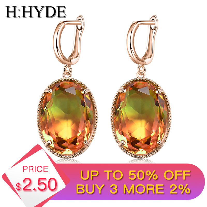 H:HYDE New Fashion Colorful Crystal Earrings For Women Girls Vintage Hoop Earrings Statement Wedding Jewelry aros mujer oreja
H:HYDE New Fashion Colorful Crystal Earrings For Women Girls Vintage Hoop Earrings Statement Wedding Jewelry aros mujer oreja