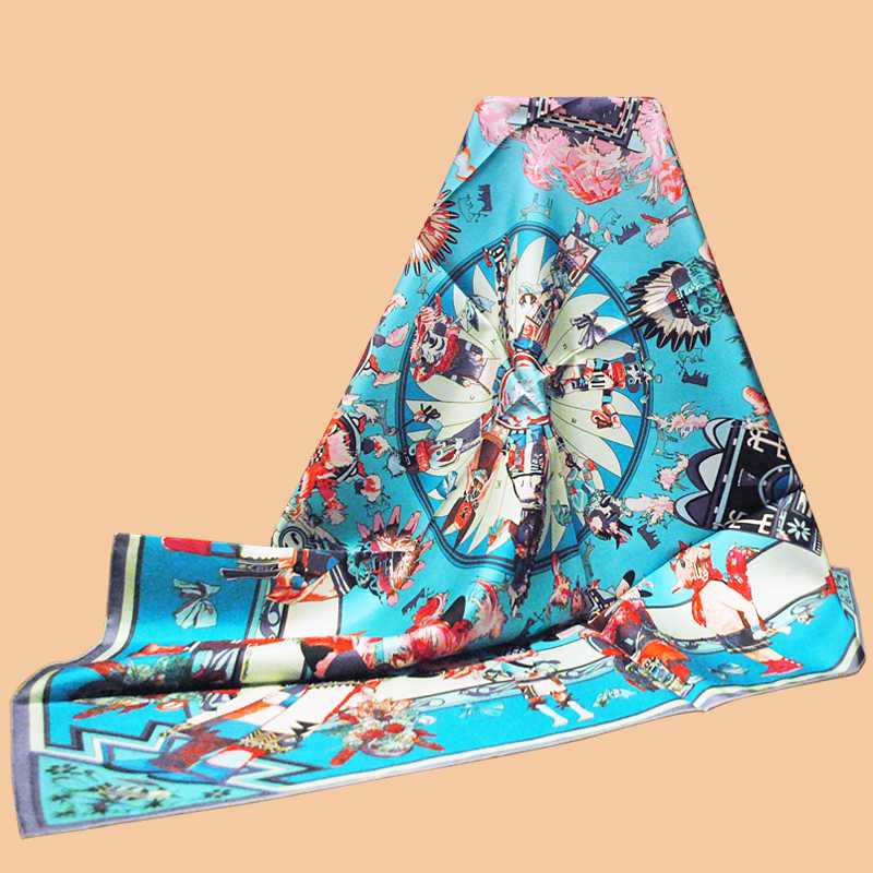 HuaJun 2 Store || Beautiful Everyday wear "Kachinas wash" 90 silk square scarf Twill print scarf Hand-rolled
HuaJun 2 Store || Beautiful Everyday wear "Kachinas wash" 90 silk square scarf Twill print scarf Hand-rolled
