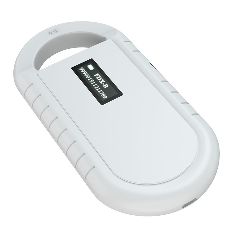 RFID Reader Pet Microchip Scanner Handheld Animal Chip Reader Portable RFID Supports for ISO 11784/11785, FDX-B
RFID Reader Pet Microchip Scanner Handheld Animal Chip Reader Portable RFID Supports for ISO 11784/11785, FDX-B