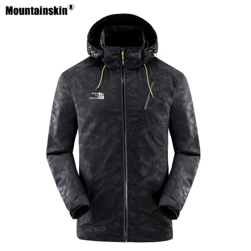 Mountainskin Spring Men's Outdoor Hooded Thin Hiking Jackets Windbreakers Climbing Camping Water Repellent Coats VA819, Men army green
Mountainskin Spring Men's Outdoor Hooded Thin Hiking Jackets Windbreakers Climbing Camping Water Repellent Coats VA819, Men army green