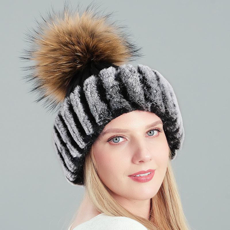 Winter Acrylic And Real Rex Hair Hats For Acrylic Lining Knitted Cap Fashion Fur Pompom Thick Female Fur Beanies, Color7
Winter Acrylic And Real Rex Hair Hats For Acrylic Lining Knitted Cap Fashion Fur Pompom Thick Female Fur Beanies, Color7