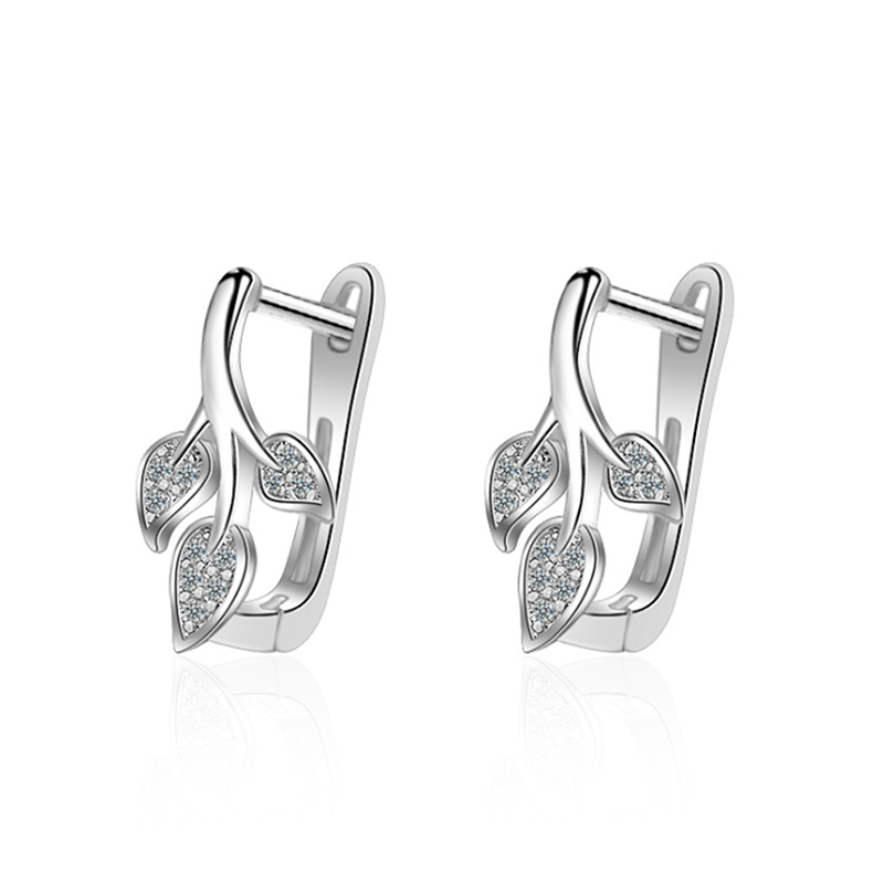 Zircon Crystal Willow Leaves Hoop Earrings Geometric Leaf Earrings For Women Small Hoop Earring Wedding Earings Fashion Jewelry
Zircon Crystal Willow Leaves Hoop Earrings Geometric Leaf Earrings For Women Small Hoop Earring Wedding Earings Fashion Jewelry