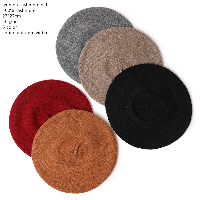 Naizaiga 100% cashmere grey red black knitted wool ball beret women hat solid color to keep warm , SN404
Naizaiga 100% cashmere grey red black knitted wool ball beret women hat solid color to keep warm , SN404