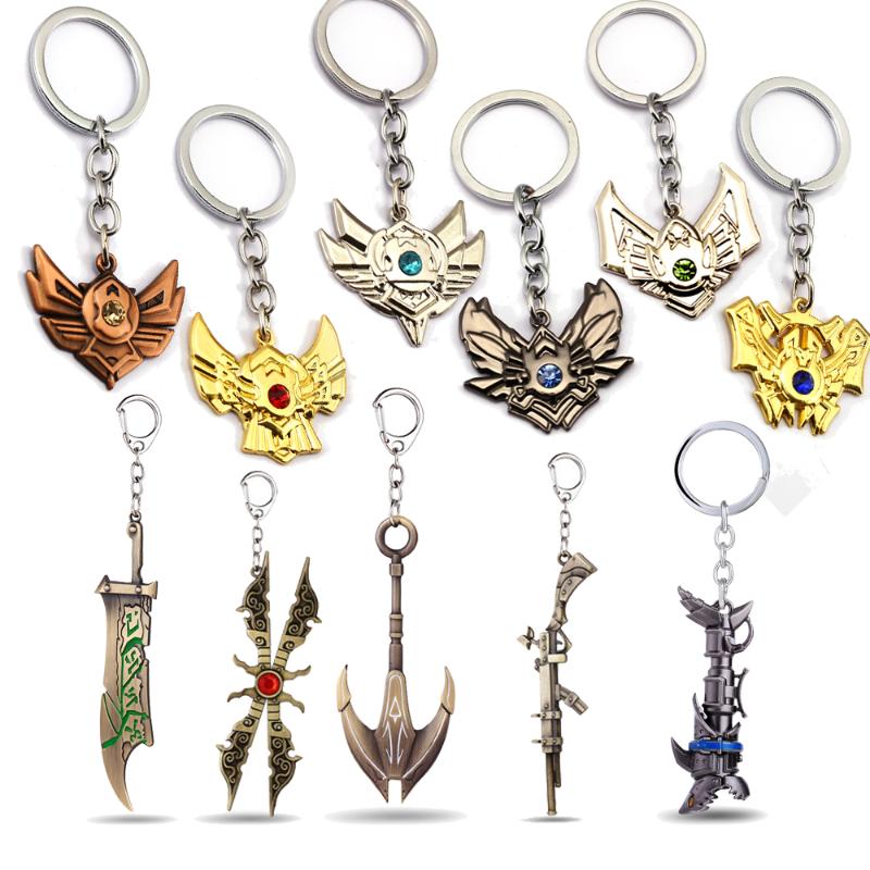 HSIC Mixed Styles Game League Keychain Legends Riven Leona Soraka Irelia Keyring Key Holder Men Chaveiro For Fans 
HSIC Mixed Styles Game League Keychain Legends Riven Leona Soraka Irelia Keyring Key Holder Men Chaveiro For Fans