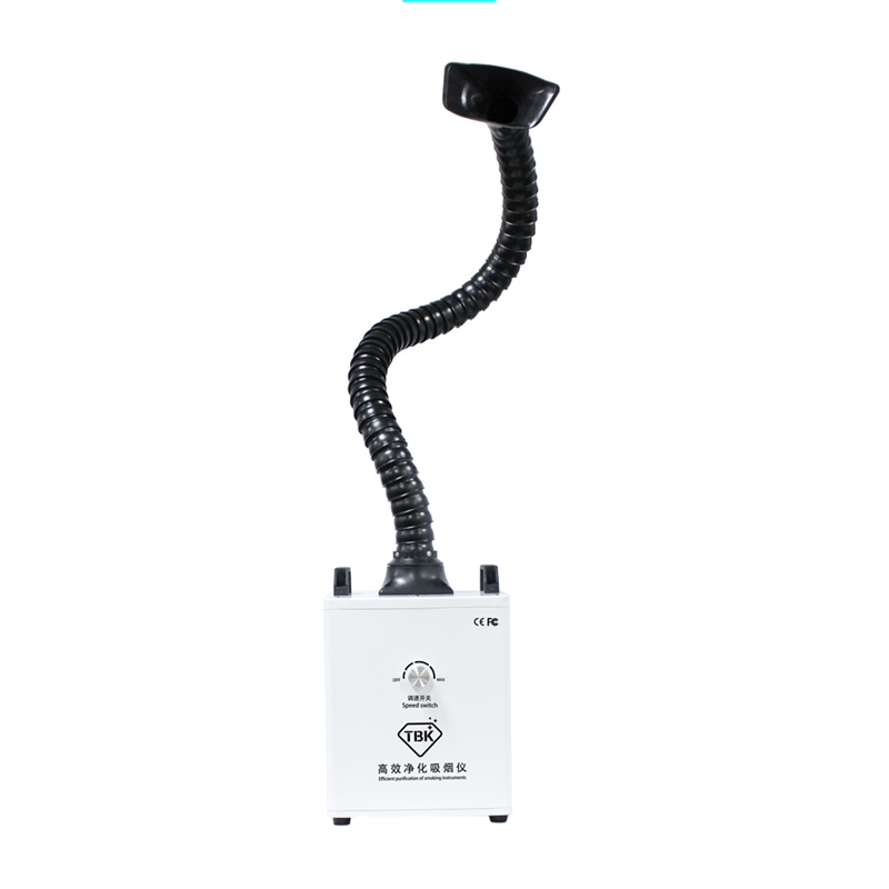 TBK Soldering Smoke Extractor Cleaner Smoke Dust Purifier Fume Extractor Smoking absorber filter Instrument with or without case
TBK Soldering Smoke Extractor Cleaner Smoke Dust Purifier Fume Extractor Smoking absorber filter Instrument with or without case