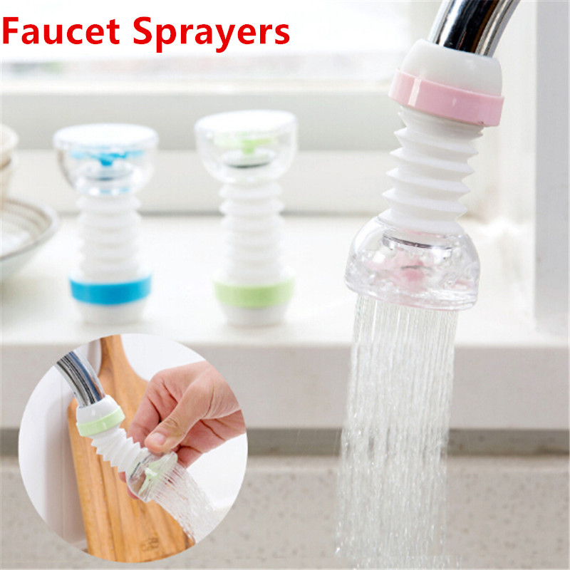 

1Pc Adjustable Bathroom Faucet Sprayers Tap Filter Nozzle Faucet Regulator Creative Water Saving Kitchen Accessories