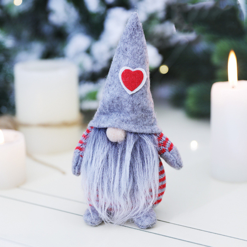 2021 Christmas Faceless Gnome Santa Christmas Tree Hanging Ornament Doll Decoration For Home Pendant Gifts Ornaments Party Suppl