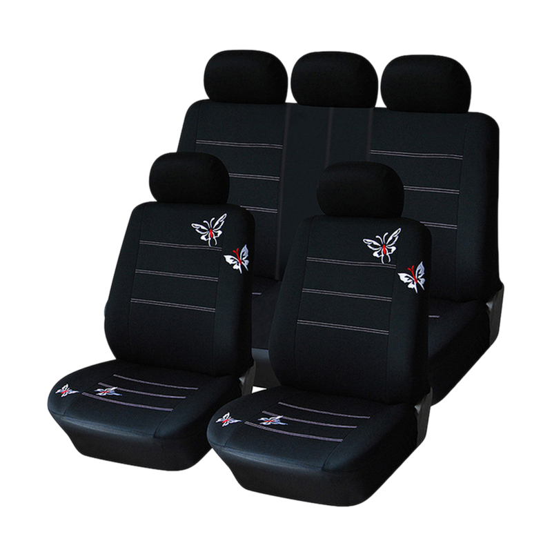 9Pcs Car Universal Seat Cover Cushion Butterfly Embroidery Decorative Protective Cover
9Pcs Car Universal Seat Cover Cushion Butterfly Embroidery Decorative Protective Cover