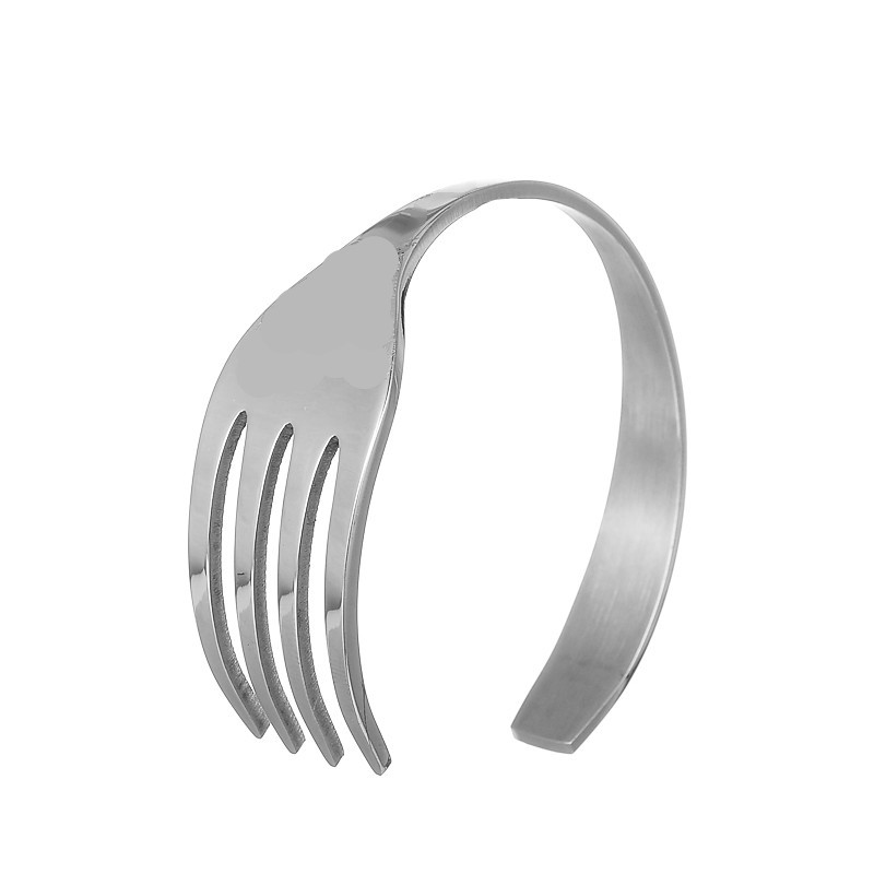 Br-12 HIP Hop Men Rock 4 Colors Fork Spoon Bracelets Open Stainless Steel Bracelets & Bangles for Men Jewelry
Br-12 HIP Hop Men Rock 4 Colors Fork Spoon Bracelets Open Stainless Steel Bracelets & Bangles for Men Jewelry