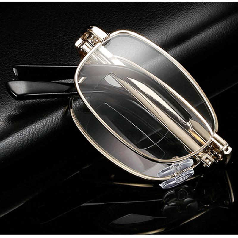 Advanced Alloy Full-rim Gold Anti-fatigue Men Women Bifocal Reading Glasses +0.75 +1.25 +1.5 +2.00 +1.75 TO +4 with Case
Advanced Alloy Full-rim Gold Anti-fatigue Men Women Bifocal Reading Glasses +0.75 +1.25 +1.5 +2.00 +1.75 TO +4 with Case