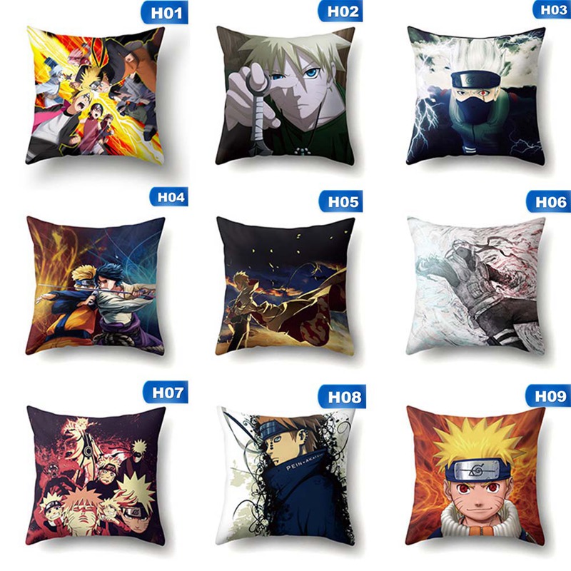 Japan Anime Cartoon NARUTO Pillowcase Cushion Cover for Sofa Home Car 45*45cm Decor Super Soft Short Plush Pillow Case Covers, H01
Japan Anime Cartoon NARUTO Pillowcase Cushion Cover for Sofa Home Car 45*45cm Decor Super Soft Short Plush Pillow Case Covers, H01