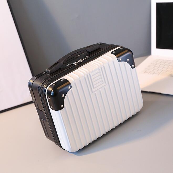 New Style Suitcase Women Small Makeup Bag Light Portable Travel Bag Mini Cute Cosmetic Handbags, Black
New Style Suitcase Women Small Makeup Bag Light Portable Travel Bag Mini Cute Cosmetic Handbags, Black