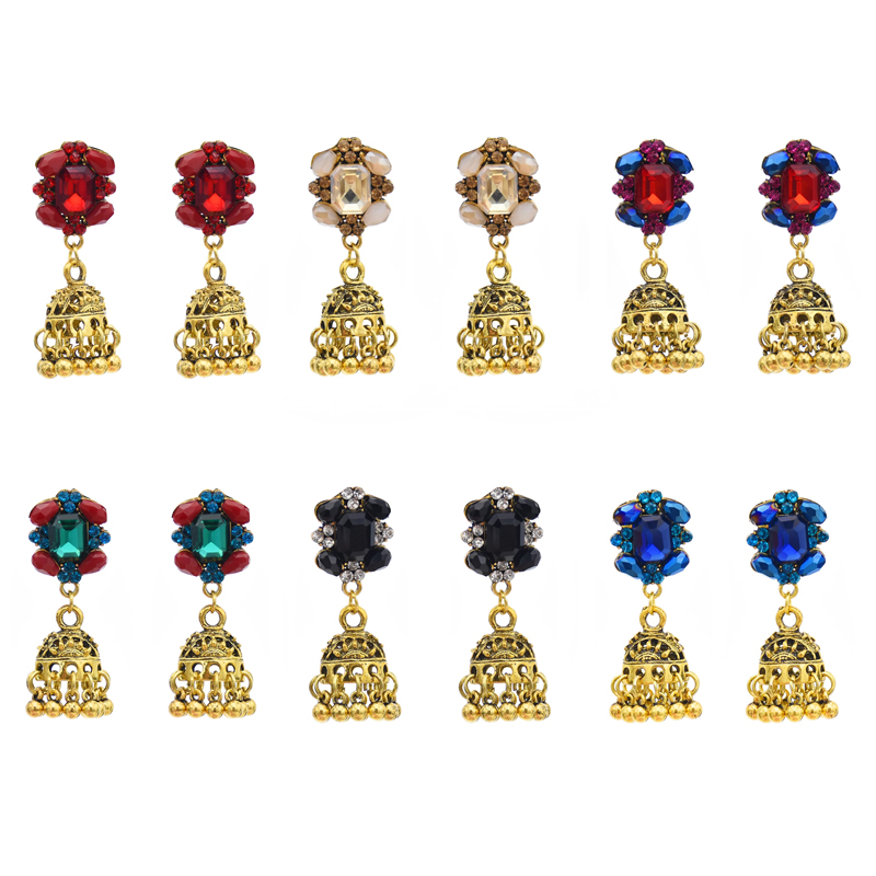 Earrings For Women Jhumka Tassel crystal Flower Drop Earrings 2020 Craved Bells Afghan Egypt Gypsy Turk Ethnic Jewelry
Earrings For Women Jhumka Tassel crystal Flower Drop Earrings 2020 Craved Bells Afghan Egypt Gypsy Turk Ethnic Jewelry