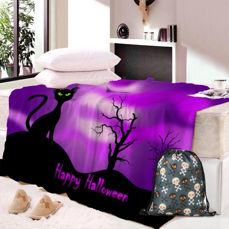 Halloween Blue Thin Blanket Casual Bed Blanket for Kids Throws Covers Fashion Adult Wearable Bedspread
Halloween Blue Thin Blanket Casual Bed Blanket for Kids Throws Covers Fashion Adult Wearable Bedspread
