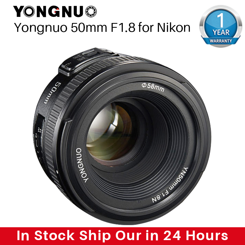 YONGNUO YN50MM F1.8 Camera Lens for Nikon D800 D300 D700 D3200 D3300 D5100 D5200 D5300 Large Aperture AF MF DSLR Camera Lens
YONGNUO YN50MM F1.8 Camera Lens for Nikon D800 D300 D700 D3200 D3300 D5100 D5200 D5300 Large Aperture AF MF DSLR Camera Lens
