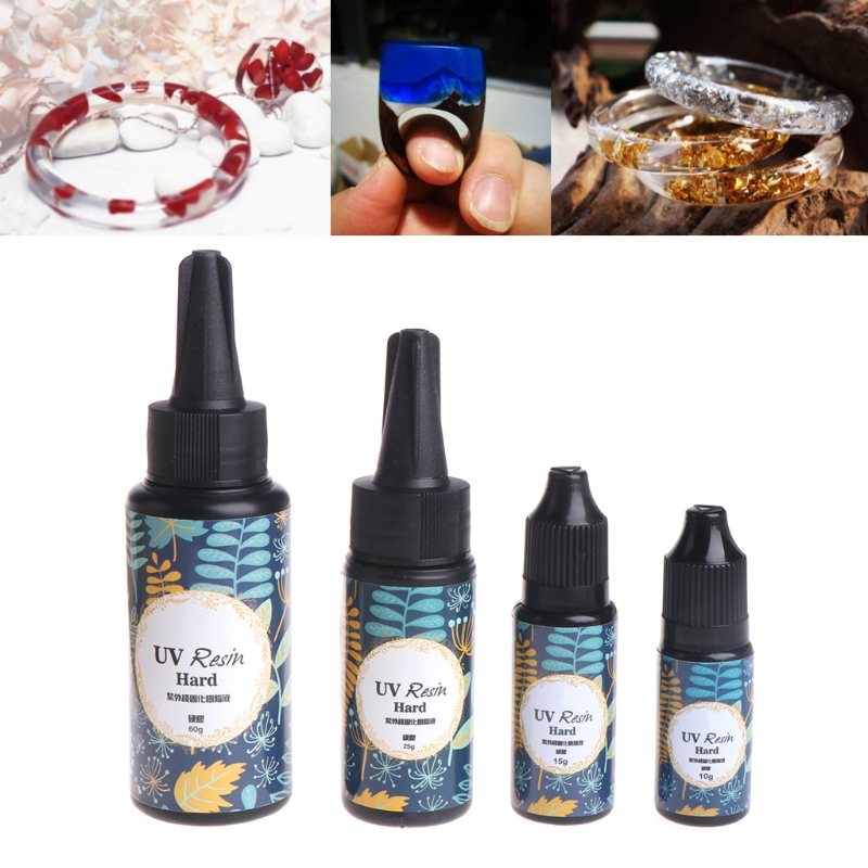 NEW Resin Epoxy DIY Jewelry Making Transparent Hard Curing Activated Craft Gel, 10g
NEW Resin Epoxy DIY Jewelry Making Transparent Hard Curing Activated Craft Gel, 10g