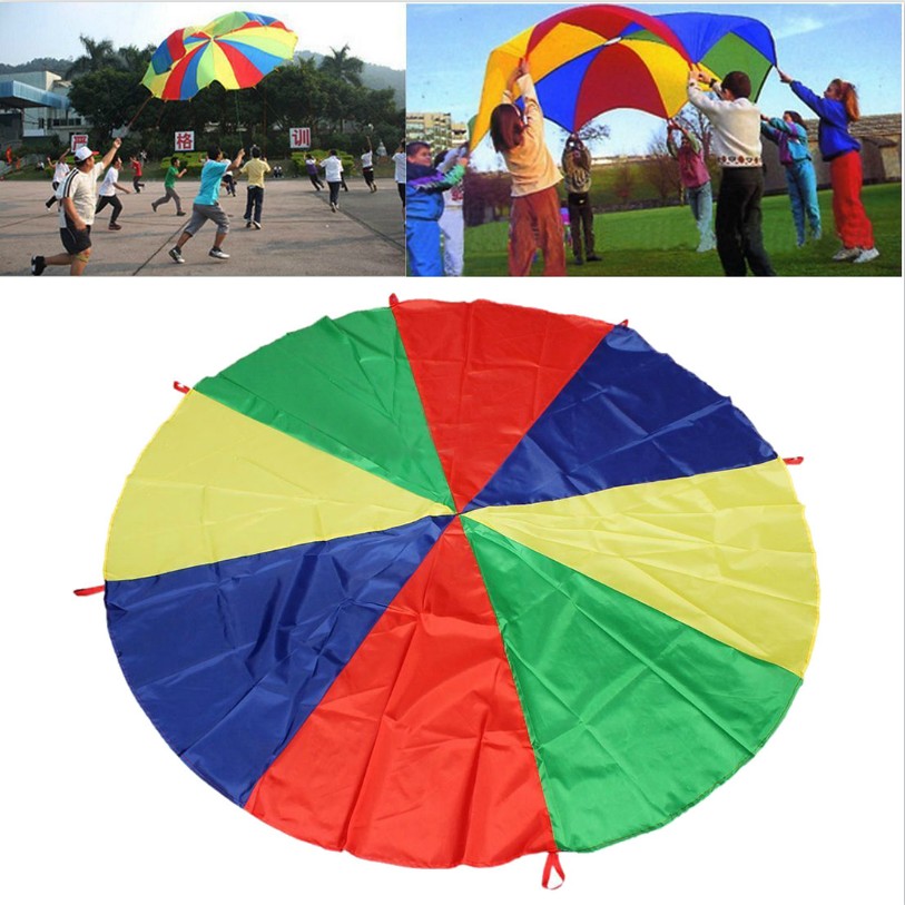 Wholesale- Childrens Play Rainbow Parachute Outdoor Game Exercise Sport Outdoor recreation game
Wholesale- Childrens Play Rainbow Parachute Outdoor Game Exercise Sport Outdoor recreation game