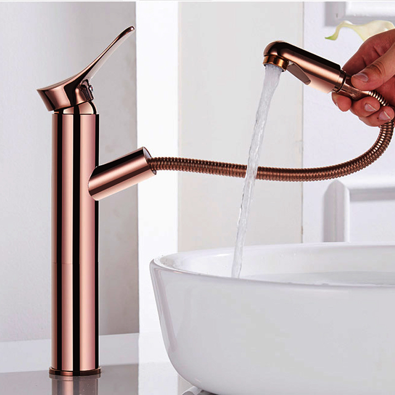 Rose Gold Bathroom Basin Faucet Single Handle Single Hole Mixer Tap Deck Mounted Hot And Cold Tap Sink Brass Faucet
Rose Gold Bathroom Basin Faucet Single Handle Single Hole Mixer Tap Deck Mounted Hot And Cold Tap Sink Brass Faucet