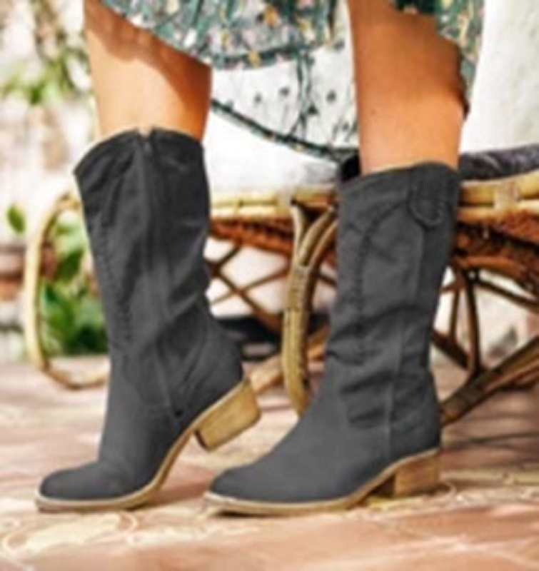 Boots women botas mujer autumn winter low heels platform vintage ladies shoes big size mid calf riding boots punk, Khaki
Boots women botas mujer autumn winter low heels platform vintage ladies shoes big size mid calf riding boots punk, Khaki