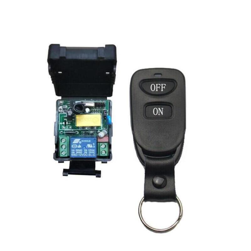 AC 220 v 1 ch RF wireless remote control switch receiver transmitter lighting power on and off 433.92mhz
AC 220 v 1 ch RF wireless remote control switch receiver transmitter lighting power on and off 433.92mhz