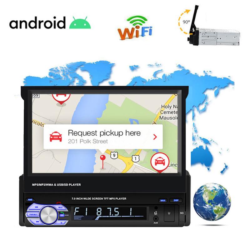 1 din Android 9.1 Car Radio Auto Stereo 7'' HD Retractable Screen Car Multimedia Player GPS Navigation Autoradio Wifi MirrorLink
1 din Android 9.1 Car Radio Auto Stereo 7'' HD Retractable Screen Car Multimedia Player GPS Navigation Autoradio Wifi MirrorLink
