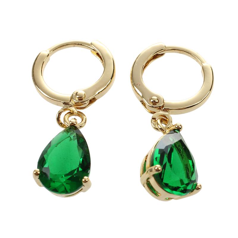 New Fashion Women/Girl's Rose Gold CZ Stone Zircon Dangle Earrings Jewelry green, Silver
New Fashion Women/Girl's Rose Gold CZ Stone Zircon Dangle Earrings Jewelry green, Silver