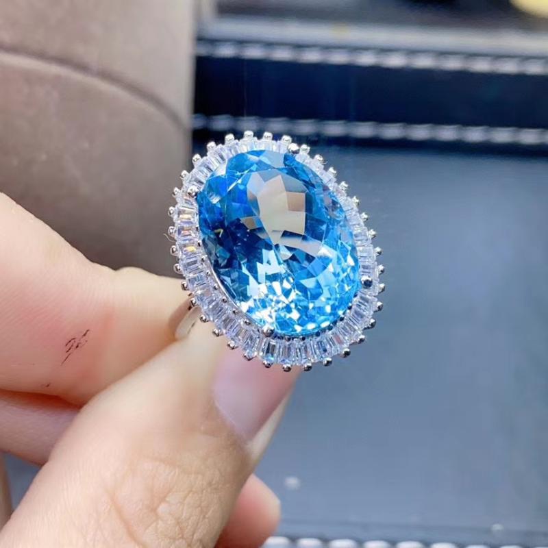 luxurious classic big round 12*16mm Natural blue topaz gem ring S925 silver natural gemstone ring women party gift jewelry
luxurious classic big round 12*16mm Natural blue topaz gem ring S925 silver natural gemstone ring women party gift jewelry