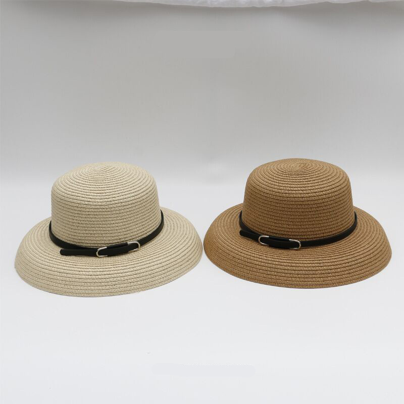 British Summer Chimney Modelling French Style Hepburn Elegant Women Straw Cap Fashion Leather Buckle Design Sun hat Bucket Hat, Pink
British Summer Chimney Modelling French Style Hepburn Elegant Women Straw Cap Fashion Leather Buckle Design Sun hat Bucket Hat, Pink