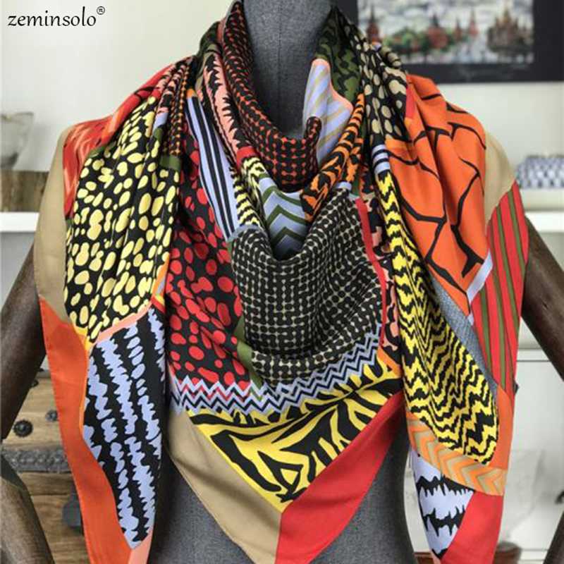 130*130cm 2020 Scarves Butterfly Printed Silk Scarf For Women Headband Twill Large Square Scarves Female Shawls
130*130cm 2020 Scarves Butterfly Printed Silk Scarf For Women Headband Twill Large Square Scarves Female Shawls
