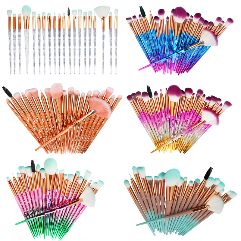 20Pcs Diamond Makeup Brushes Set Powder Foundation Blush Blending Eye shadow Lip Cosmetic Beauty Make Up Brush dfdf
20Pcs Diamond Makeup Brushes Set Powder Foundation Blush Blending Eye shadow Lip Cosmetic Beauty Make Up Brush dfdf