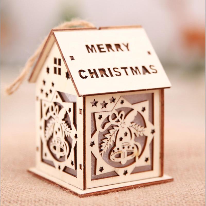 LED Light Wood Christmas Houses Housing Luminescence Beautiful Party Hanging Wood House Decoration Home Indoor Ornaments
LED Light Wood Christmas Houses Housing Luminescence Beautiful Party Hanging Wood House Decoration Home Indoor Ornaments