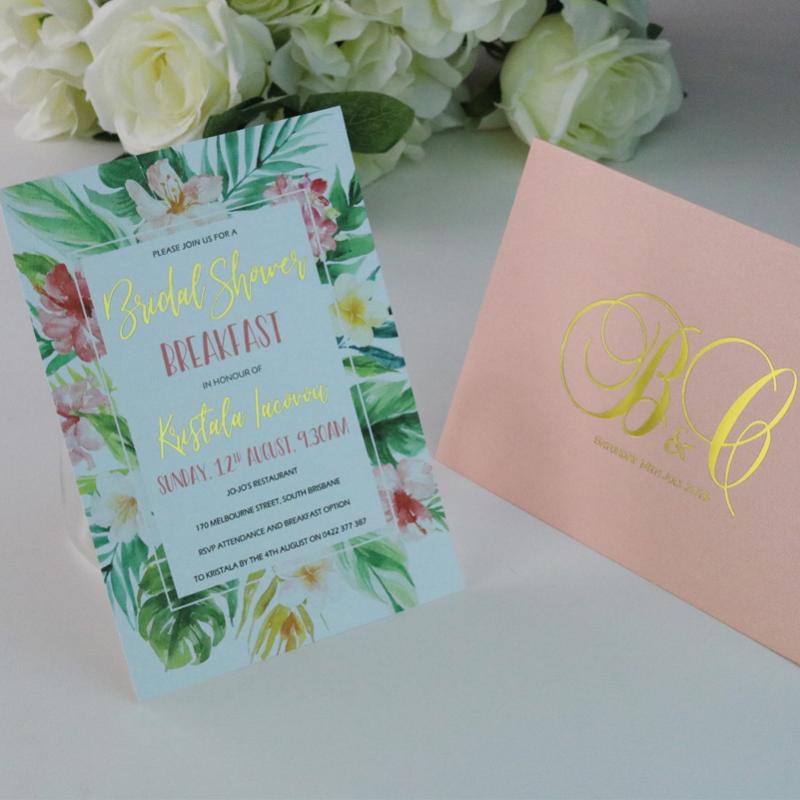 50- Personalized Flowers and foiled Wedding invitation cards with custom printing inserts ,envelopes
50- Personalized Flowers and foiled Wedding invitation cards with custom printing inserts ,envelopes