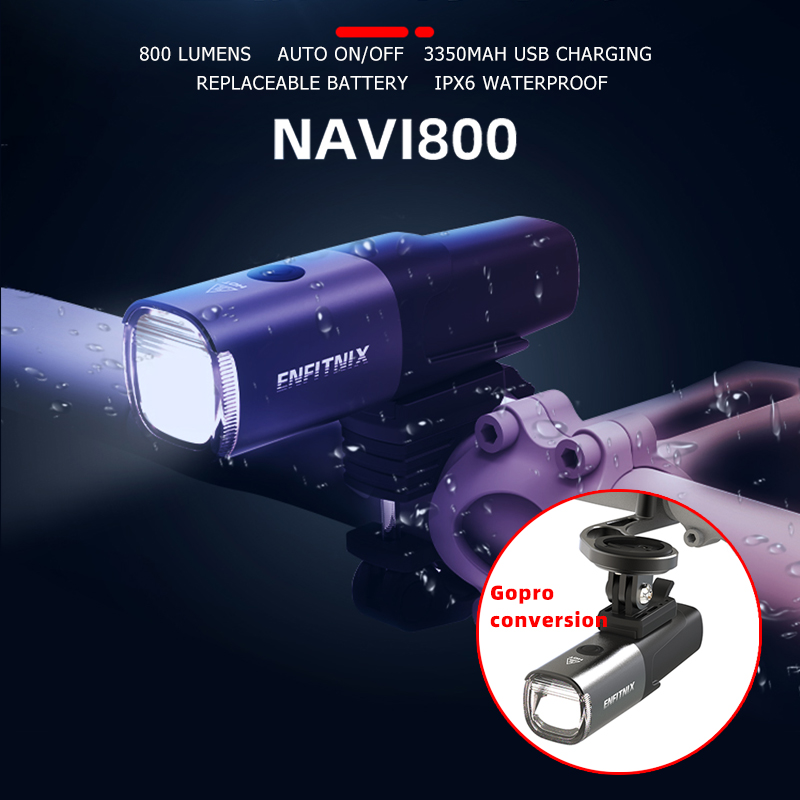 Bike Lights 2021 Light Smart Headlights Enfitnix Navi800 USB Rechargeable Road Mountain 800 Lumens Long Life Time
Bike Lights 2021 Light Smart Headlights Enfitnix Navi800 USB Rechargeable Road Mountain 800 Lumens Long Life Time