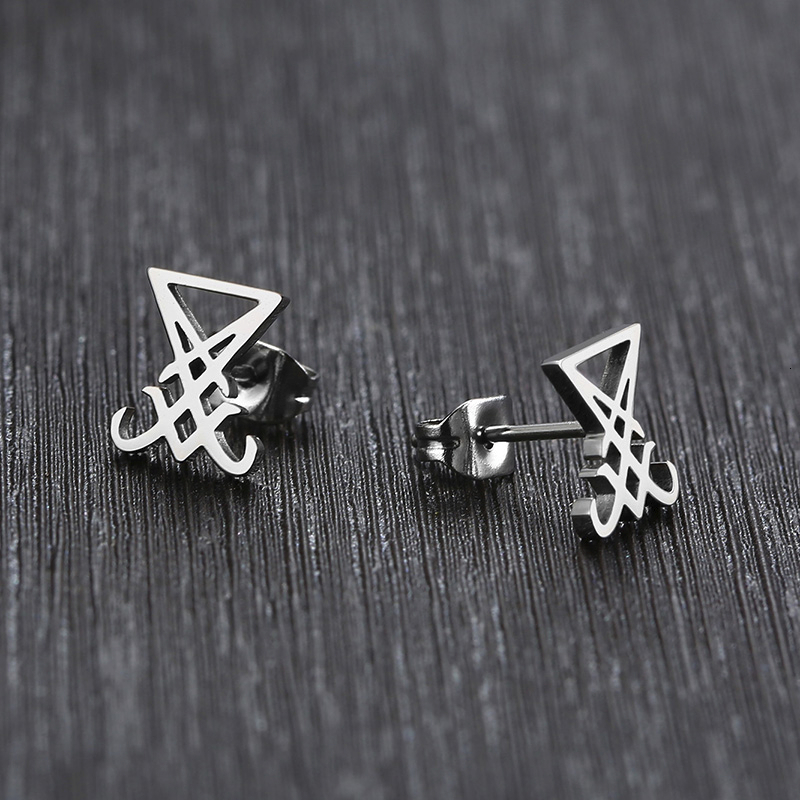 Sigil Of Lucifer Earrings Satanic Symbol Seal Of Satan Baphomet Demon Nu Goth Gothic Dark Occult Esoteric Pagan Wicca
Sigil Of Lucifer Earrings Satanic Symbol Seal Of Satan Baphomet Demon Nu Goth Gothic Dark Occult Esoteric Pagan Wicca