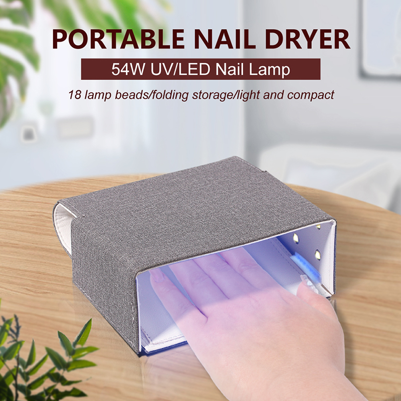 LED Nail Lamp Powered by USB Cable Portable Gel Nail Dryer Professional Art Tool Accessory for Manicure Pedicure KG, Gray
LED Nail Lamp Powered by USB Cable Portable Gel Nail Dryer Professional Art Tool Accessory for Manicure Pedicure KG, Gray