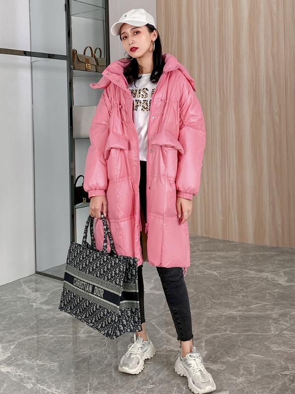 YNZZU Korean Style 2020 Winter Pink Yellow Female Long Jacket Casual Hooded 90% White Duck Down Coat Loose Warm Outwears A1559, Beige
YNZZU Korean Style 2020 Winter Pink Yellow Female Long Jacket Casual Hooded 90% White Duck Down Coat Loose Warm Outwears A1559, Beige