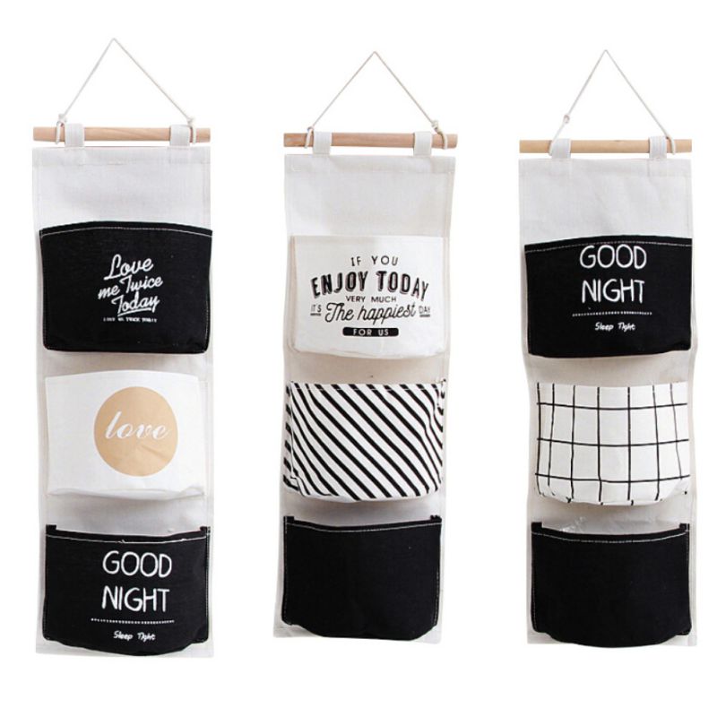 Storage Boxes & Bins 3 Pockets Hanging Bag Nordic Style Wall Mounted Wardrobe Sundries Container Fabric Cotton Pouch Organiser, Love
Storage Boxes & Bins 3 Pockets Hanging Bag Nordic Style Wall Mounted Wardrobe Sundries Container Fabric Cotton Pouch Organiser, Love
