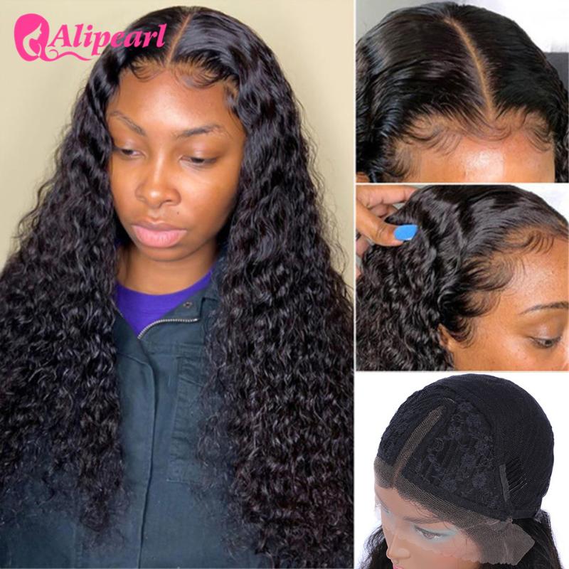 AliPearl Hair Wigs Curly Lace Part Wig 13X4 Human Hair Wigs For Black Women Brazilian Lace Front 150 180 Density Remy, As pic
AliPearl Hair Wigs Curly Lace Part Wig 13X4 Human Hair Wigs For Black Women Brazilian Lace Front 150 180 Density Remy, As pic