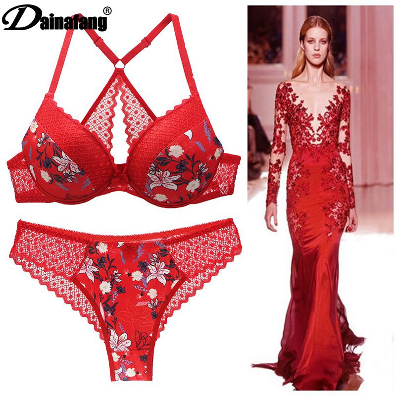 DaiNaFang Brand New Sexy Bras Set ABCDE Cup Bra and Panty Sets Push Up Underwear Y-Line Straps Womens lingerie, Black
DaiNaFang Brand New Sexy Bras Set ABCDE Cup Bra and Panty Sets Push Up Underwear Y-Line Straps Womens lingerie, Black