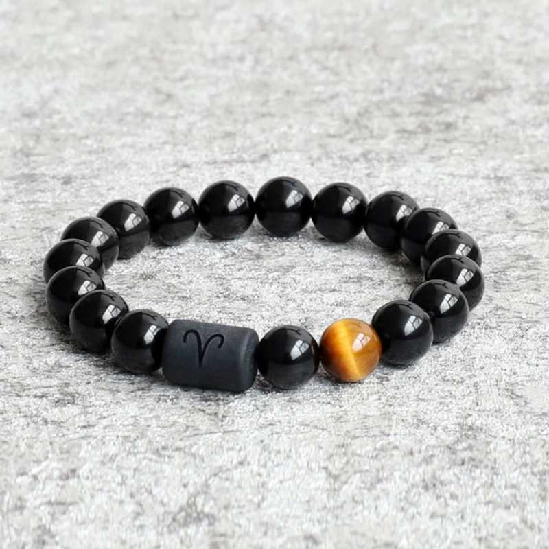 Natural Stone 12 Constellation Zodiac Signs Beads Bracelet Cancer Leo Libra Best Friend Women Men Friendship Couple Bracelets
Natural Stone 12 Constellation Zodiac Signs Beads Bracelet Cancer Leo Libra Best Friend Women Men Friendship Couple Bracelets