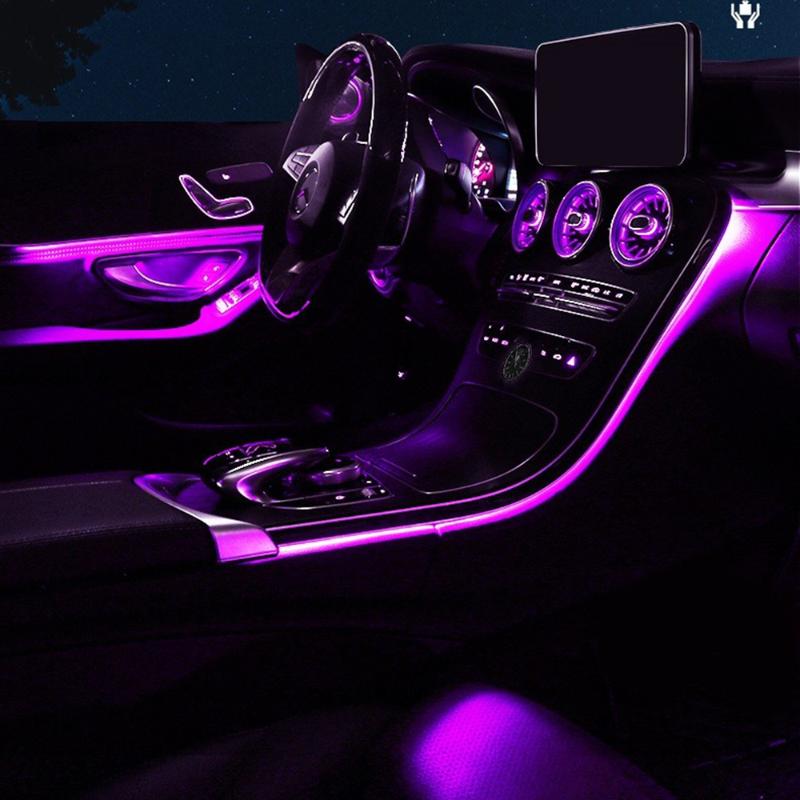 For mercedez GLC C Class X253 W205 C63 C200 C250 Car DIY Ambient Lamp 64 Colors LED Ambient Light Illuminated Car Accessory
For mercedez GLC C Class X253 W205 C63 C200 C250 Car DIY Ambient Lamp 64 Colors LED Ambient Light Illuminated Car Accessory